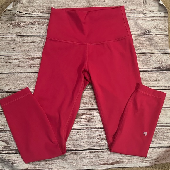 Lulu Raspberry 25” Leggings - Picture 3 of 3